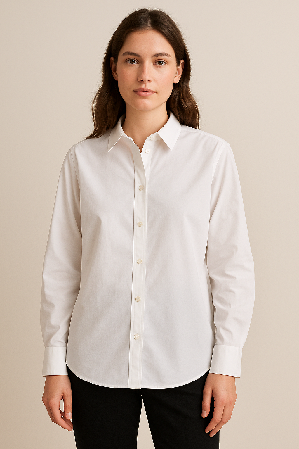 Lina | Poplin Button-Up