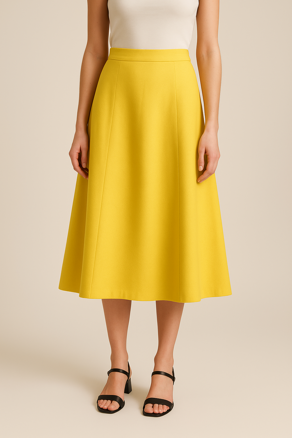 Noor | A-Line Midi Skirt